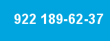 922 189-62-37